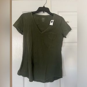 Gap green T shirt sz S dark green